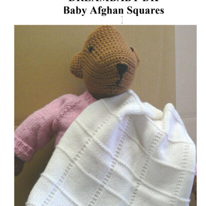 Baby Afghan Squares in Plymouth Yarn Dreambaby DK - F013 - Downloadable PDF