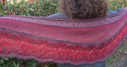 Cinnabar Shawl