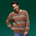 Matt Pop Stripe Jumper in West Yorkshire Spinners ColourLab - DBP0150 - Downloadable PDF