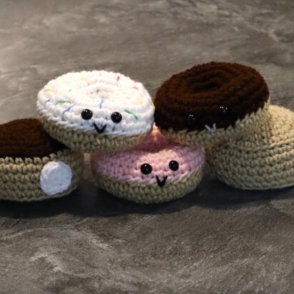 Donuts and Filled Donuts Amigurumi Food