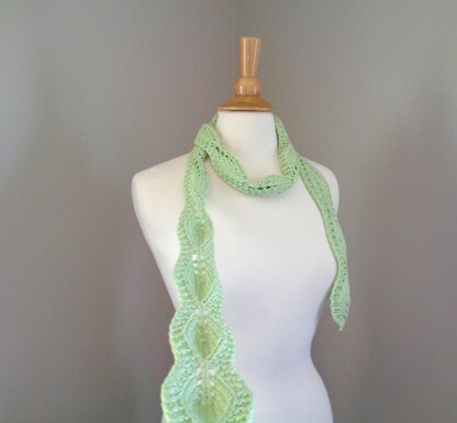 Skinny Leaf Scarf