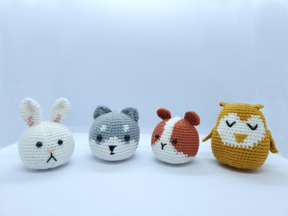 Amigurumi shiba dog