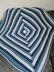 Filet Log Cabin Blanket