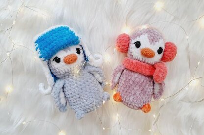 Penguin crochet pattern, amigurumi animals