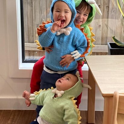 Baby & Toddler Dinosaur Hoodie Circular