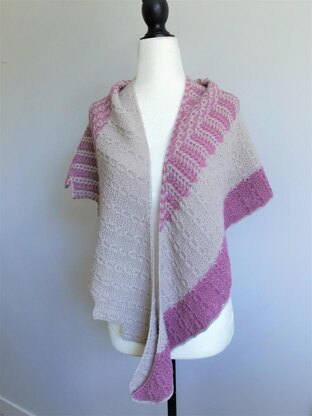 Sakura Season shawl