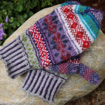 Doja's Gift Fair Isle Mittens