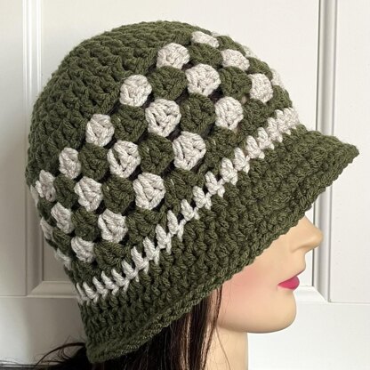 Granny Stripe Bucket Hat