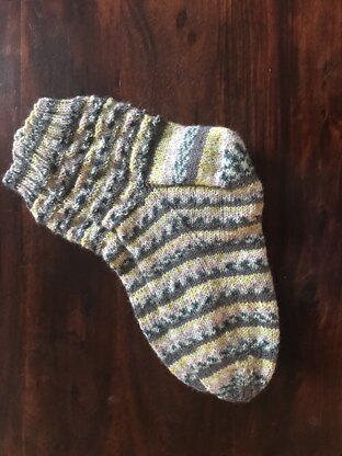 Warming Woven Socks in Paintbox Yarns Socks - Downloadable PDF