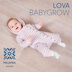 "Lova Babygrow" - Babygrow Knitting Pattern For Babies - Babygrow Knitting Pattern For Babies in MillaMia Naturally Soft Merino