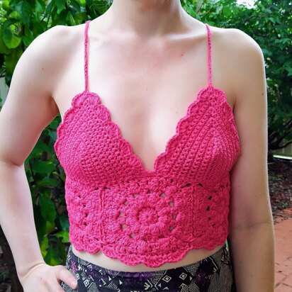 Crochet Pattern - Daria Halter Top