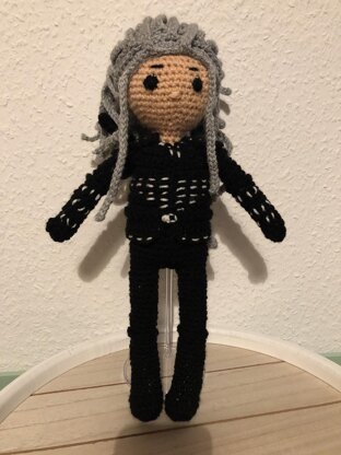 Geralt & Ciri amigurumi doll