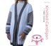 Sentro knitting machine cardigan