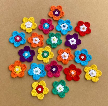 Flower applique IV by HueLaVive