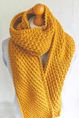 Reversible Scarf in Stylecraft Special Chunky