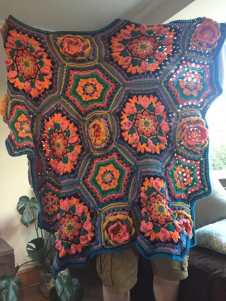 Casa Kahlo blanket #3