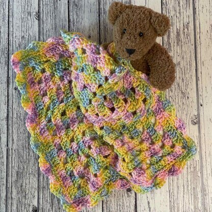 Preemie lovey baby blanket