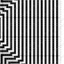 Geometric Maze Blanket C2C CROCHET PATTERN 74×74 inches Gray Optical Mosaic Stroller