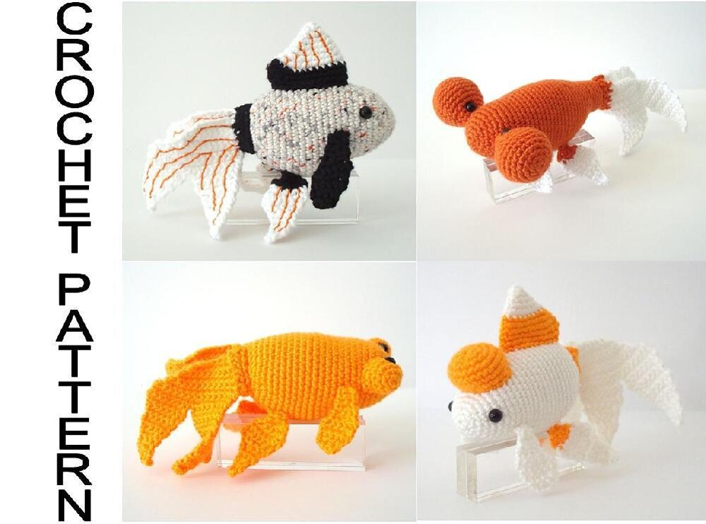 Goldfish cheap plush pattern