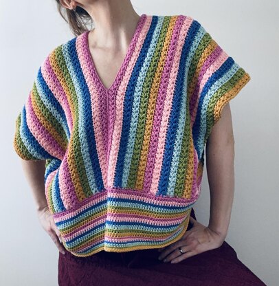 Summer Rainbow Top