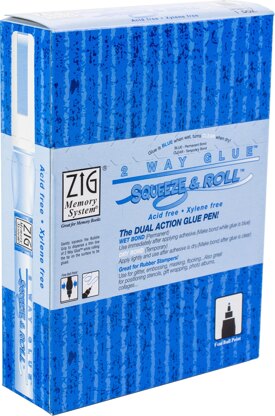 Zig 2-Way Glue Pen 12/Pkg - Squeeze & Roll