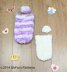 Crochet Pattern doll ruffled cocoon #164