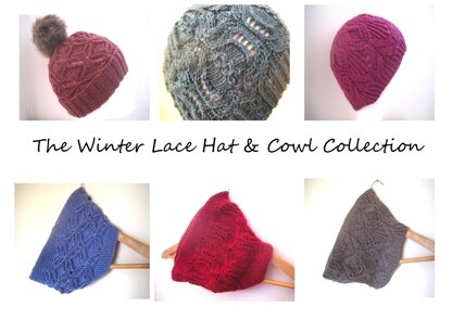The Winter Lace Hat & Cowl Collection E-Book