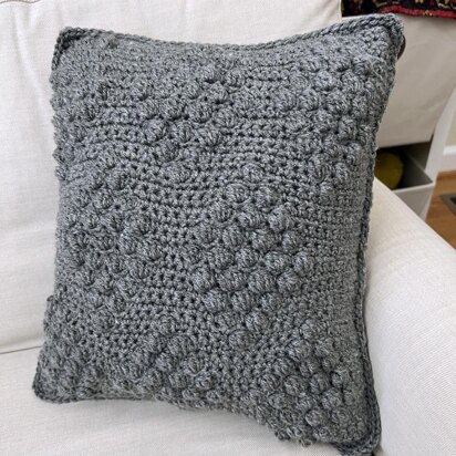 Bobble Diamond Pillow