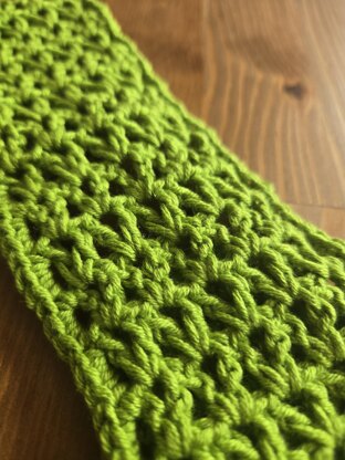 Knitkin - V-stitch Headband Crochet Pattern