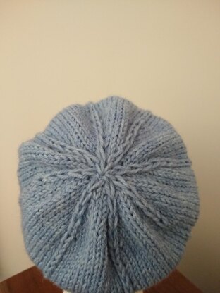 Double Brim Stockinette Hat