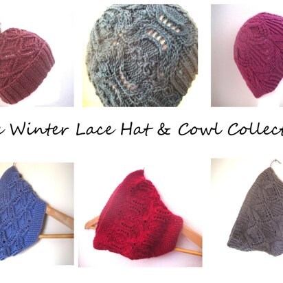 The Winter Lace Hat & Cowl Collection E-Book