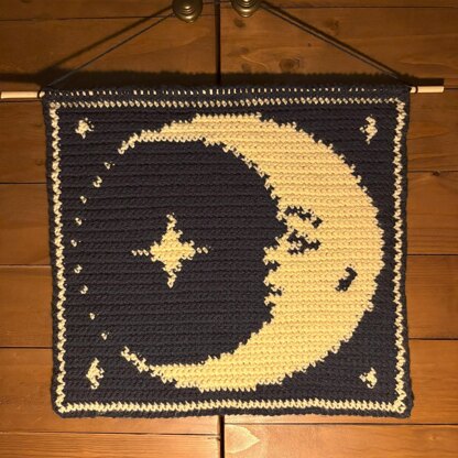 The Moon Tapestry Crochet Pattern