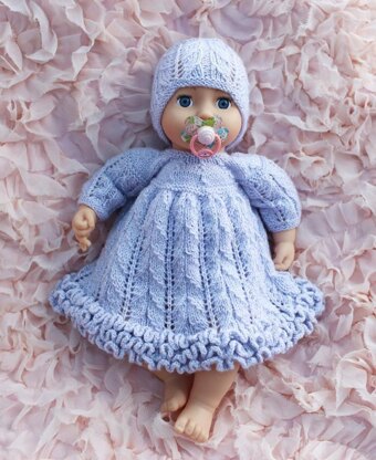 P59 Frilled Dress and Hat