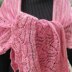 Dayflower Long Wingspan Shawl