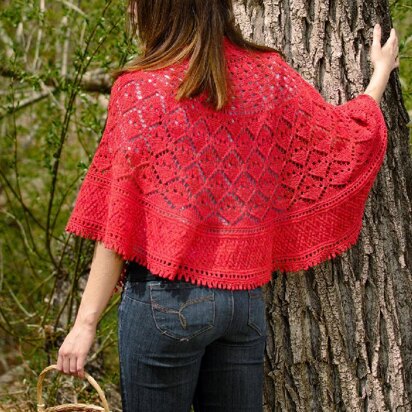 Fragaria Shawl