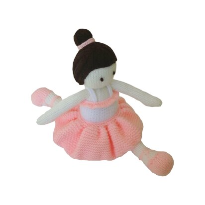 Rose the Ballerina Doll - knitting pattern