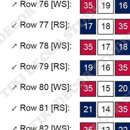 Texas State USA Flag Blanket C2C CROCHET PATTERN