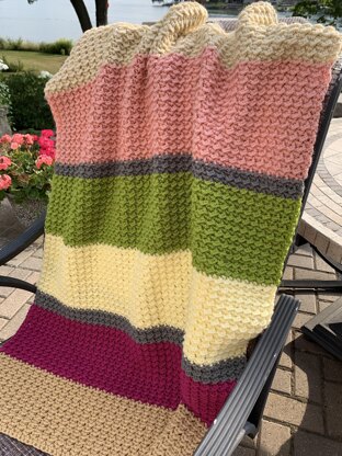 "Colors and Cuddles" Baby Blanket