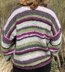 Strickanleitung Bunter Streifen-Cardigan Xenia Größe 36 – 48 Damen