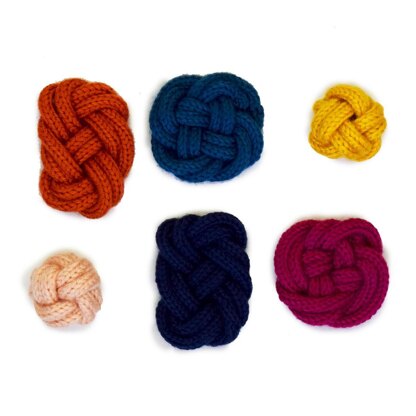 Crochet Knot Pillows