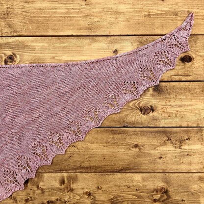 Glittering Path Shawl