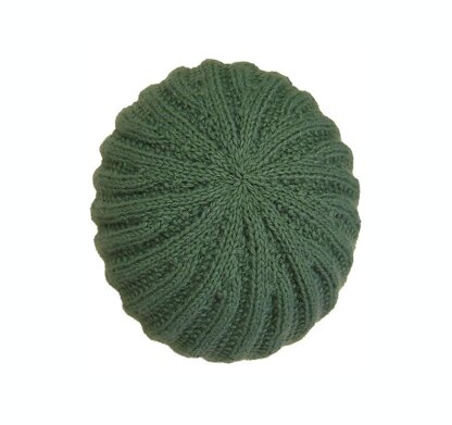 Cashmere Ribbed Hat