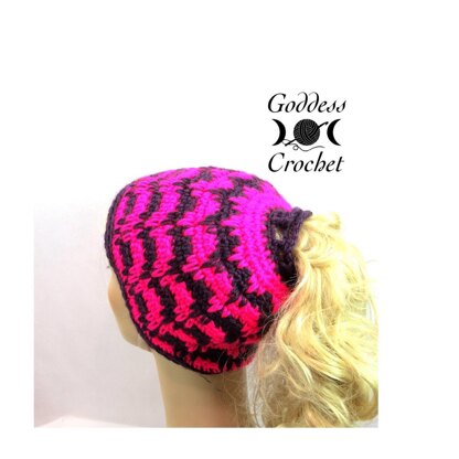 Spiked Punch Ponytail Hat