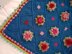 Midnight Blossoms Throw