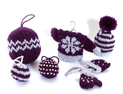 Christmas Glamour Bauble Pattern