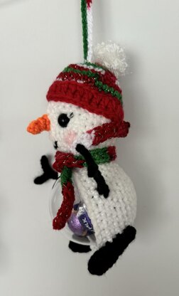 Snowman & Reindeer Baubles for Christmas