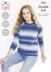 Sweater & Accessories in King Cole Riot DK - 5630 - PDF