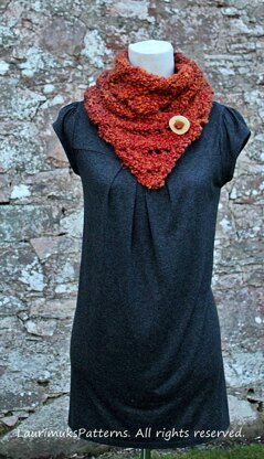 Wild Flame scarf