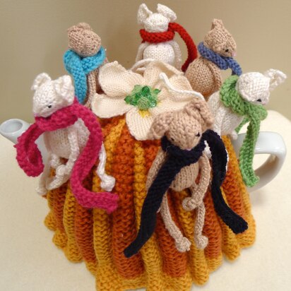 Harvest Mice Tea Cosy