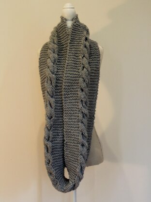 Mens Storm Cable Cowl